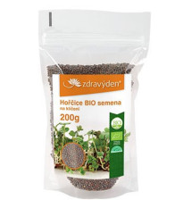 BIO Hořčice - Zdravý den - bio osivo na klíčky - 200 g