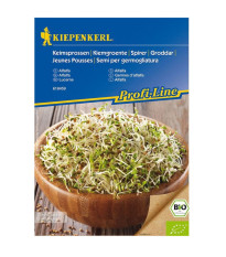 BIO Alfalfa - Vojtěška - Kiepenkerl - bio osivo na klíčky - 60 g