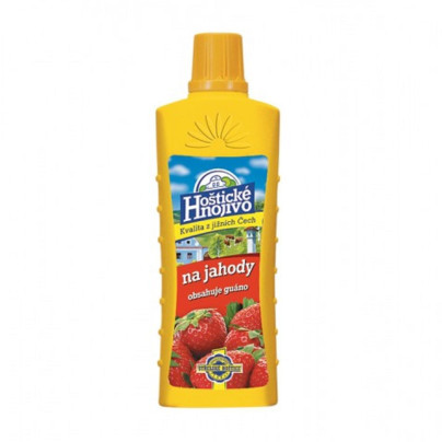 Hnojivo na jahody s guánem - Hoštické hnojivo - tekuté hnojivo - 500 ml