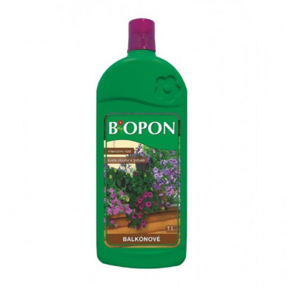 Hnojivo na balkónové rostliny - BoPon - tekuté hnojivo - 1 l