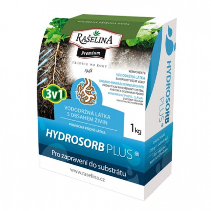 Hydrosob Plus - Rašelina - přírodní pevné hnojivo - 1 kg