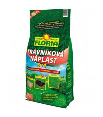 Trávníková náplast 3 v 1 - osivo Floria - směs - 1 kg