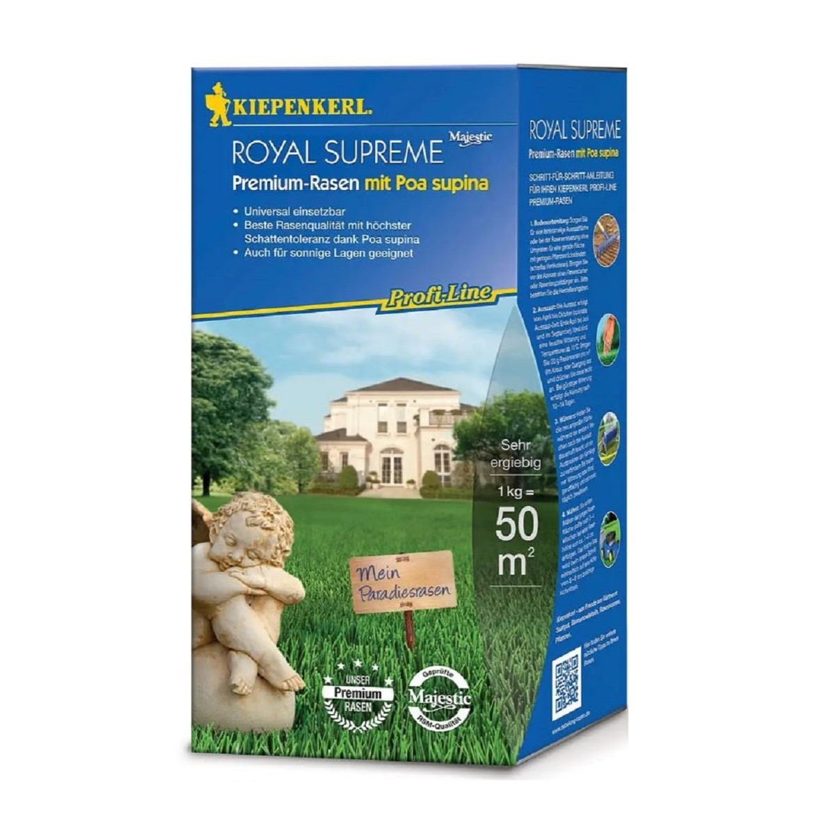 Trávník Royal Supreme - osivo Kiepenkerl - směs - 1 kg