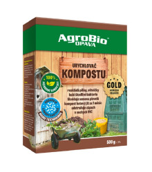 Urychlovač kompostu Gold - AgroBio - přírodní stimulátor - 500 g