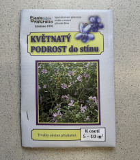 Květnatý podrost do stínu - osivo Planta Naturalis - směs lučních květin a trav - 40 g